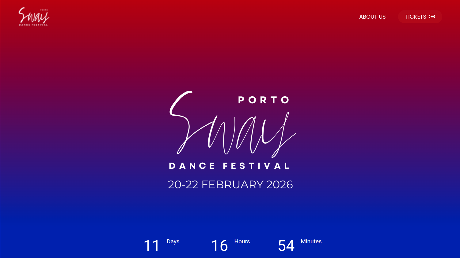 Sway Dance Festival Website